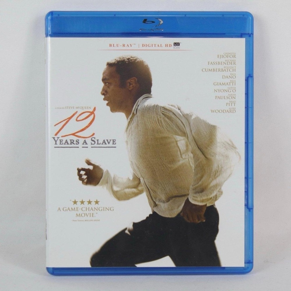 12 Years A Slave Blu-Ray DVD Movie